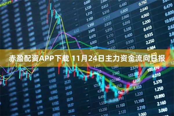 赤盈配资APP下载 11月24日主力资金流向日报